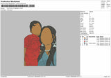 PHOTOFLAT 080526-A  Embroidery File 6 sizes