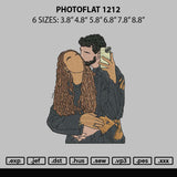 Photoflat 1212 Embroidery File 6 sizes
