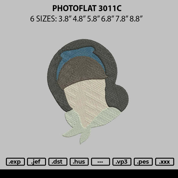 Photoflat 3011c Embroidery File 6 sizes