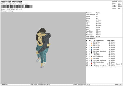 Photoflat V27 Embroidery File 5 sizes