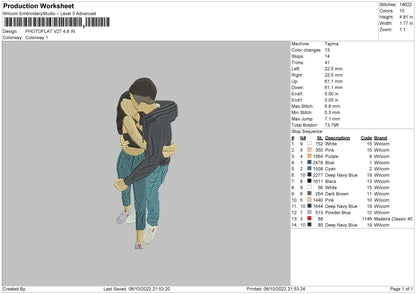 Photoflat V27 Embroidery File 5 sizes