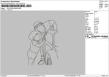 Photoline 0406 Embroidery File 6 sizes