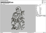 Photoline 0702 Embroidery File 6 sizes