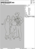 Photoline 0706 Embroidery File 6 sizes