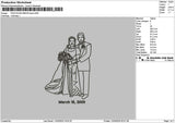 Photoline 0903 Embroidery File 6 sizes