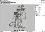 Photoline 0903 Embroidery File 6 sizes