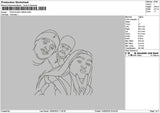Photoline 1206 Embroidery File 6 sizes