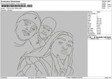 Photoline 1206 Embroidery File 6 sizes