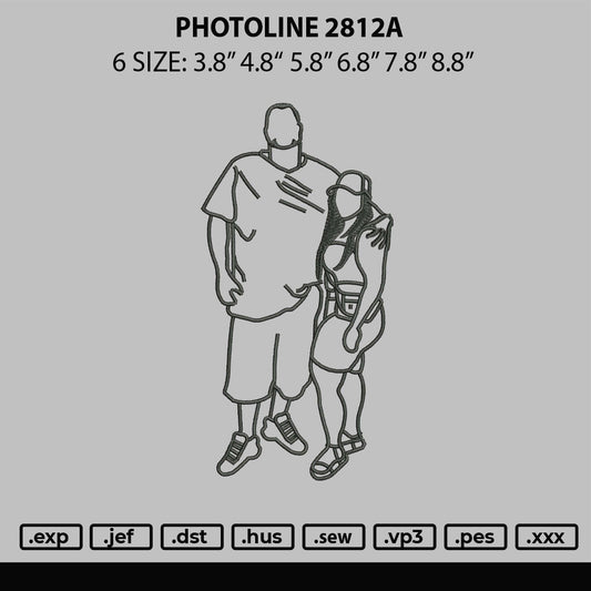 Photoline 2812a Embroidery File 6 sizes