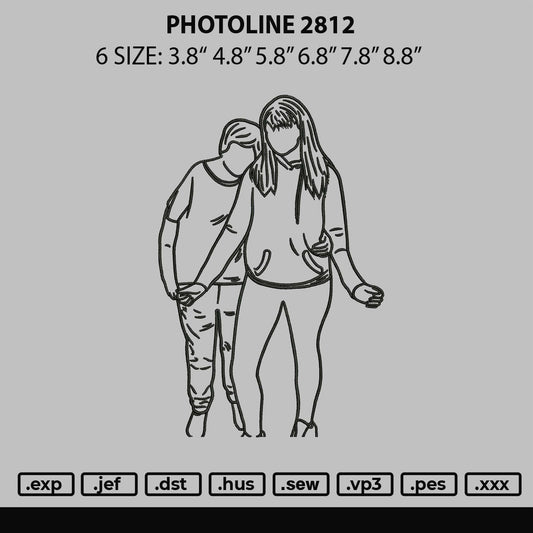 Photoline 2812 Embroidery File 6 sizes