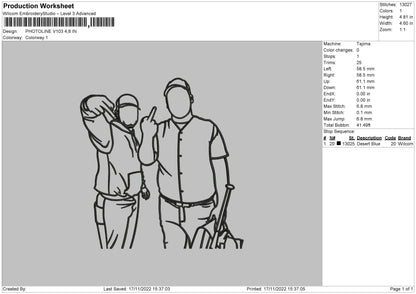 Photoline V103 02 Embroidery File 6 sizes