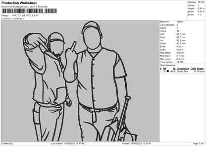 Photoline V103 02 Embroidery File 6 sizes