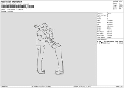 Photoline V117 Embroidery File 6 sizes
