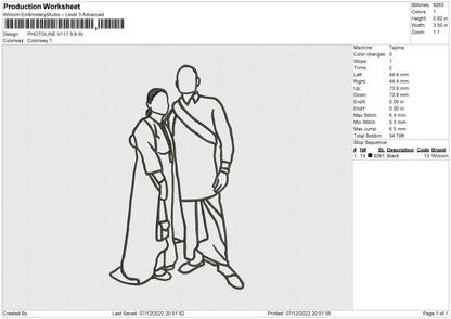 Photoline V117 Embroidery File 6 sizes
