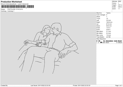 Photoline V118 Embroidery File 6 sizes
