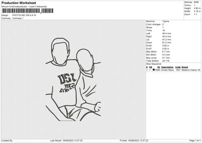 Photoline V59 Embroidery File 5 sizes
