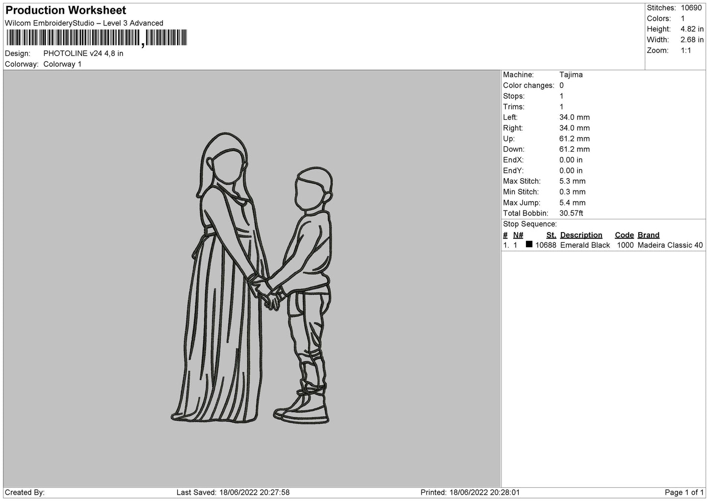 Photoline V24 Embroidery File 4 size