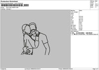 Photoflat 2506 Embroidery File 6 sizes