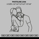 Photoflat 2506 Embroidery File 6 sizes