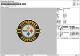 Pittsburghtext Embroidery File 6 sizes