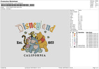 Pooh0207 Embroidery File 6 sizes