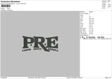 Pre Embroidery File 6 sizes