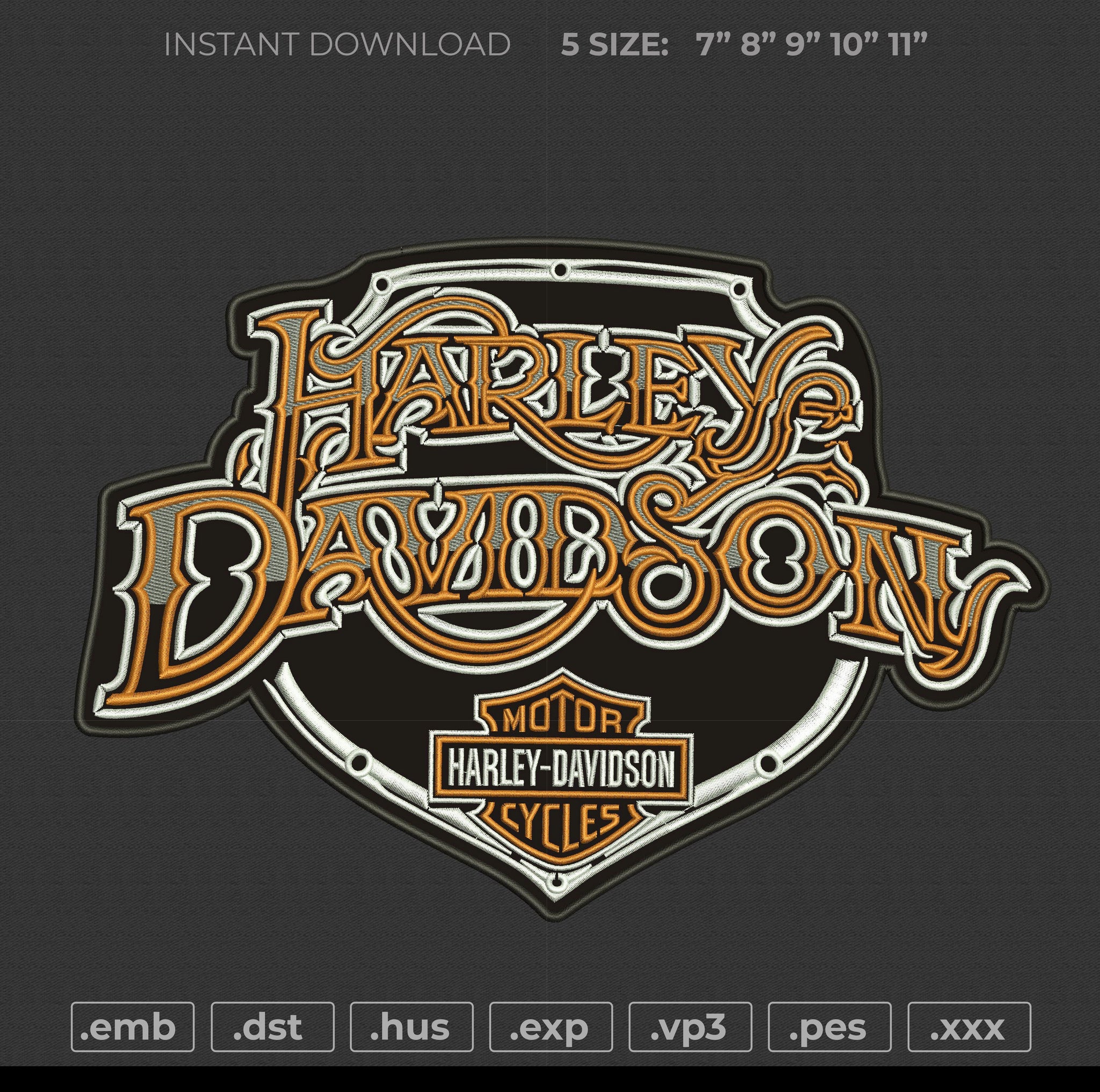 Harley Davidson – Master Digitizer