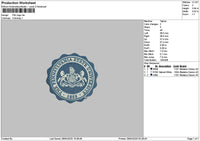Psucircle Embroidery File 6 sizes