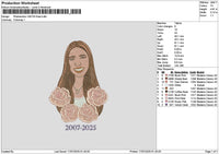 Photoembro 1607 Embroidery File 6 sizes