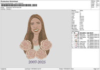Photoembro 1607 Embroidery File 6 sizes
