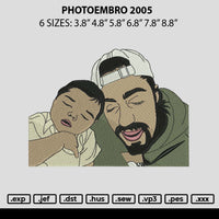 Photoembro 200525 Embroidery Files