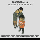 Photoflat 0612a Embroidery File 6 sizes