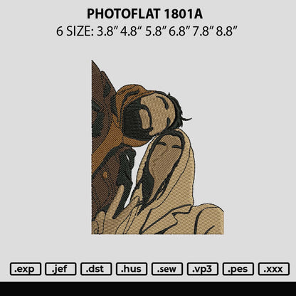 Photoflat 1801 Embroidery File 6 sizes