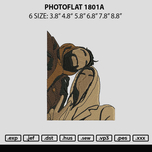 Photoflat 1801 Embroidery File 6 sizes