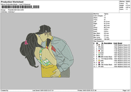 Photoflat 3001a Embroidery File 6 sizes