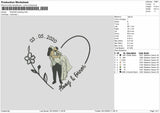 Photoflat Wedding Embroidery File 6 sizes