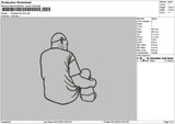 Photoline 0412a Embroidery File 6 sizes