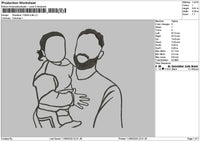 Photoline 1106a Embroidery File 6 sizes