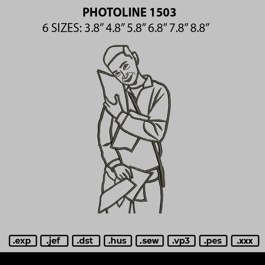 Photoline 1503 Embroidery File 6 sizes