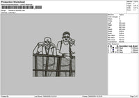 Photoline 1503b Embroidery File 6 sizes