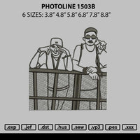 Photoline 1503b Embroidery File 6 sizes