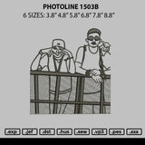 Photoline 1503b Embroidery File 6 sizes