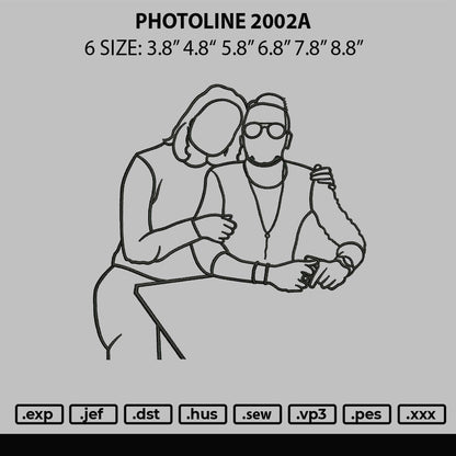 Photoline 2002a Embroidery File 6 sizes