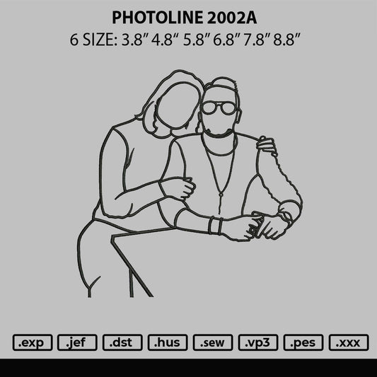 Photoline 2002a Embroidery File 6 sizes