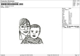 Photoline 2411 Embroidery File 6 sizes