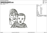 Photoline 2411 Embroidery File 6 sizes