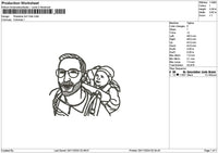 Photoline 2411b Embroidery File 6 sizes