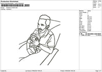 Photoline 2705a Embroidery File 6 sizes