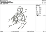 Photoline 2705a Embroidery File 6 sizes
