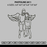 Photoline 2811 Embroidery File 6 sizes